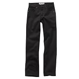 Boys' Authentics Signature by Levi Strauss  Co. Black Wash Straight Leg Jeans