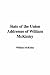 State of the Union Addresses of William Mckinley