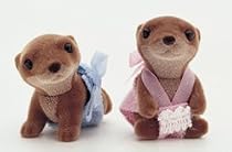 Sylvanian Families Otter Twin Babies