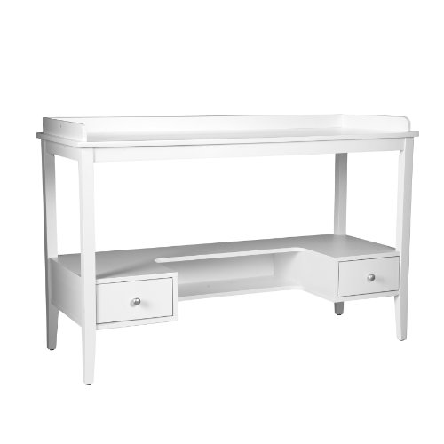 SEI Piedmont Antique White Desk