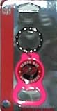 Tampa Bay Buccaneers Pink Bottle Opener Key Ring