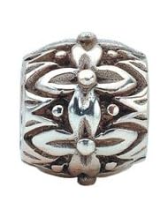 Kera Sterling Silver Floral Flower Bead