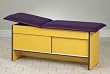CLINTON SELECT SERIES TREATMENT TABLES Table w/ 4 sliding doors & adj back Item# 7177