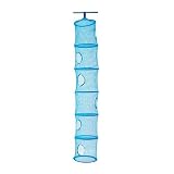 IKEA PS F�NGST H�ngeaufbewahrung mit 6 F�chern W�schesortierer H�ngeregal in HELLBLAU