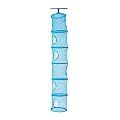 IKEA PS F�NGST H�ngeaufbewahrung mit 6 F�chern W�schesortierer H�ngeregal in HELLBLAU