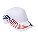 Search : Otto Caps - United States Flag Racing Flame Pattern Brushed Cotton Twill Low Profile Pro Style Caps