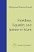 Freedom, Equality and Justice in Islam (Fundamental Rights and Liberties in Islam series) by Mohammad Hashim Kamali ISBN 1903682010
