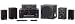 Yamaha YHT-690BL Home Theater in a Box (Black)