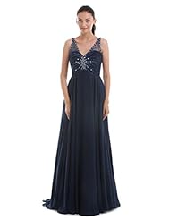 Chiffon/Polyester Sequined Beaded Evening Dress/Homecoming Dress/Bridesmaid Dress/Prom Dress 