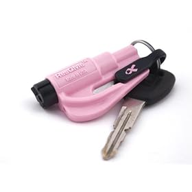 ResQMe Keychain Version of the Original LifeHammer (Pink)