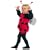 Lady Bug Toddler Costume 2-4 Years