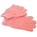 Textured Scrubber Gloves - Coral-Peach