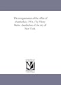 The reorganization of the office of chamberlain, 1914, / by Henry Bru?re, chamberlain of the city of New York.