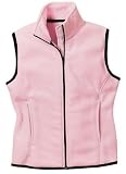 NEW Port Authority - Ladies R-Tek Fleece Vest Light Pink-M