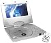 Protron Silver 7" Swivel Portable DVD Player- PDS-758LP
