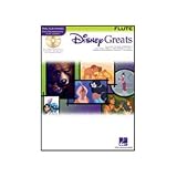 Hal Leonard Disney Greats for Flute Instrumental Play Along Pack Book and CD
