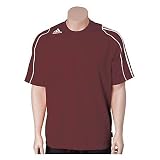 Mens Adidas Squadra II Jersey - Light Maroon/White