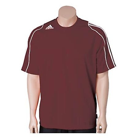 Mens Adidas Squadra II Jersey - Light Maroon/White