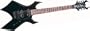 B.C. Rich Platinum Pro 7-String Warlock Guitar, Black*