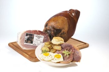 Country Ham Center Slices by Hickory Smoked Hams