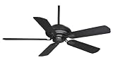 Casablanca 42U88LV Aurora 53-Inch Ceiling Fan Matte Black With 5 Furniture-Grade Matte Blade Blades