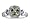 Cushion Cut Green Amethyst & Tanzanite and Diamond White Gold Ring
