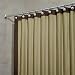 BROWN Beige chocolate tan textured Fabric Shower Curtain bathroom ribbed