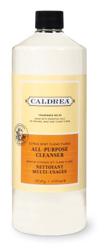 Caldrea All Purpose Cleanser, Citrus Mint Ylang Ylang, 32-Ounce Bottles (Pack of 6) by Gift of Essential Oils