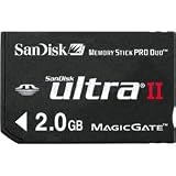 SANDISK SDMSPDH-2048-901 ULTRA(R) II MEMORY STICK(R) PRO(TM) DUO (2 GB)