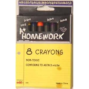 Bulk Savings 92913 Crayons - Assorted Colors - 8 Pack- Case of 336 by