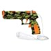 dreamGEAR DGWII-1299 Quick Shot Plus Gaming Controller Accessory Kit. QUICK SHOT PLUS BUNDLE FOR WII CAMO WITH NERF N-STRIKE GAME G-CTLR. Camouflage