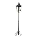 72 Inch Black Metal Old Fashioned Floor Lantern
