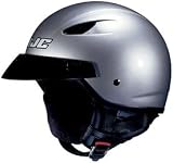HJC CL-21M Open Face Motorcycle Helmet Silver M