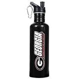 Georgia Bulldogs - NCAA 26oz stainless steel water bottle with Pop-up Spout