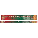 MILWAUKEE BUCKS OFFICIAL LOGO PENCIL 6-PACK