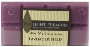 Twilight Premium Wax Melts - Lavender Field X 1 Pack - Ideal For Oil Burners
