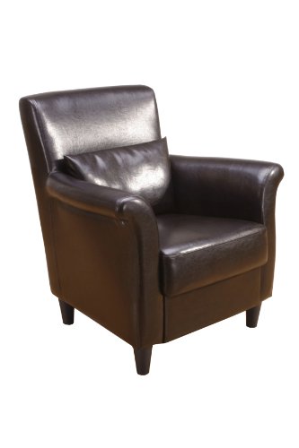 Primo International DJ-Chives Tub Chair, Dark Brown