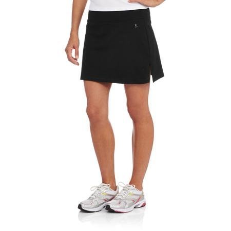 Women's Basic Skort for Tennis, Golf or Active (Medium, Black)