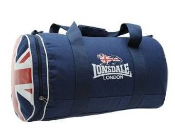 Lonsdale - Sac Union Jack - Marine Blanc Rouge - H31 X L48 X W23 Cm Lonsdale - Sac Union Jack - Marine Blanc Rouge - H31 X L48 X W23 Cm