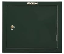Stack-On GC-900-5 Steel Pistol/Ammo Cabinet, Green