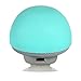 GJTMini Mushroom Cute Style Portable Bluetooth V3.0 Wireless Stereo Speaker Hands Free Speakerphone with Built-in Mic For iPhone/iPad/Samsung/HTC/LG/SONY Android cellphone (SKY BLUE)