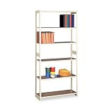 310F%2BGtAnTL. SL160  TENNSCO Regal Shelving Starter Set, 6 Shelves, 36w x 15d x 76h, Sand