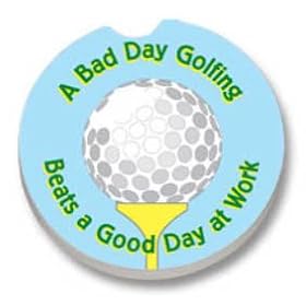 A Bad Day Golfing Car Coaster, Single by 