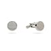 Stainless Steel Round Cufflinks