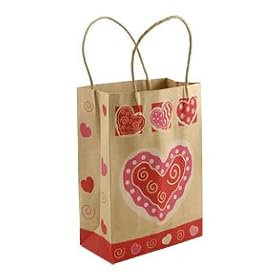 SALE Brown Valentine Party Bag Sale*