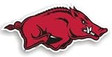 Arkansas Razorbacks 12 Car Magnet