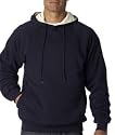 High Quality Adult Thermal-Lined Fleece with Hood - Navy