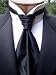 Tuxedo Tie Black-Banded "Solid Fusion" Shar-Pei Cravat