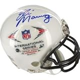 Eli Manning Giants vs Dolphins 10/28/07 Commemorative Mini Helmet - Model MANNMIS000050