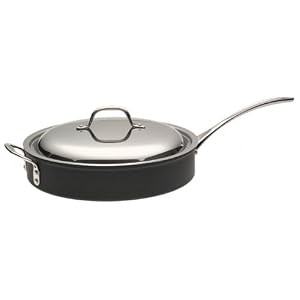 Calphalon Commercial Nonstick 5-Quart Saut� Pan with Lid by Calphalon